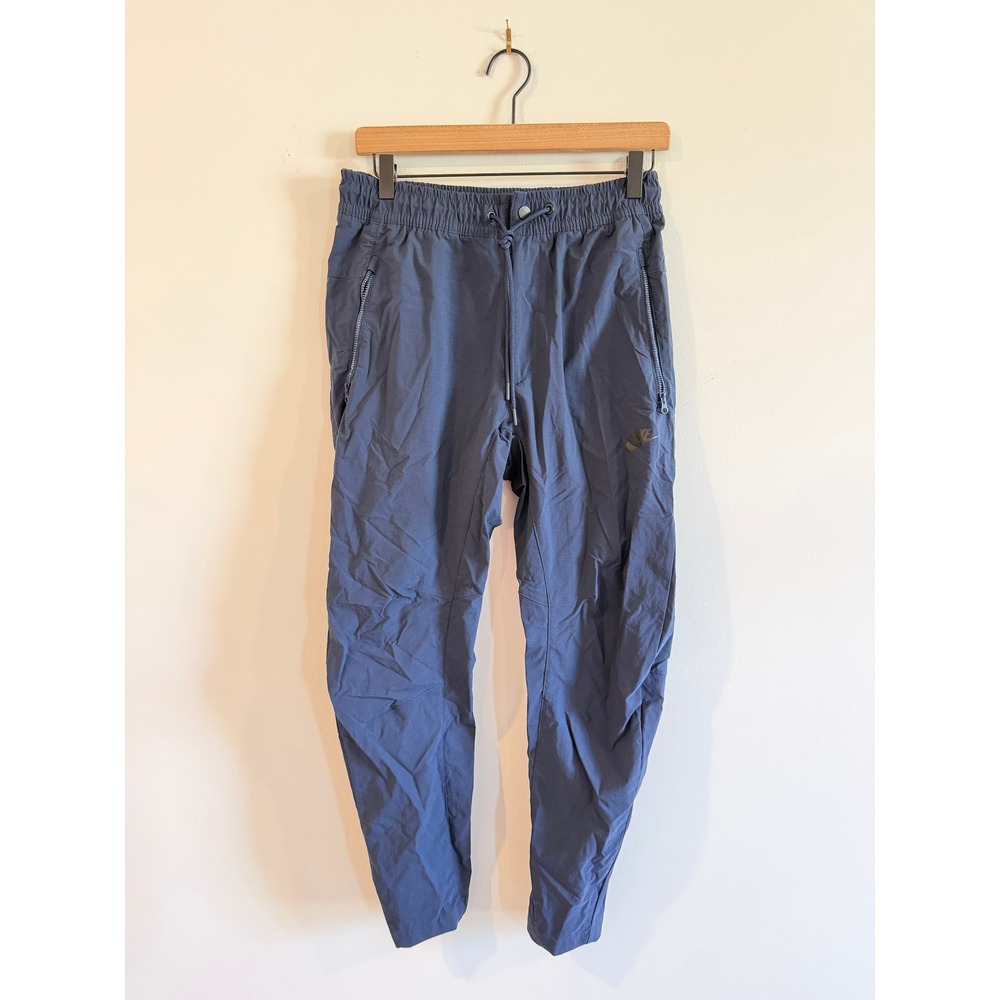 Nike Sportswear Bonded Woven Joggers Navy Blue Tapered Pants 927986-451 Mens S